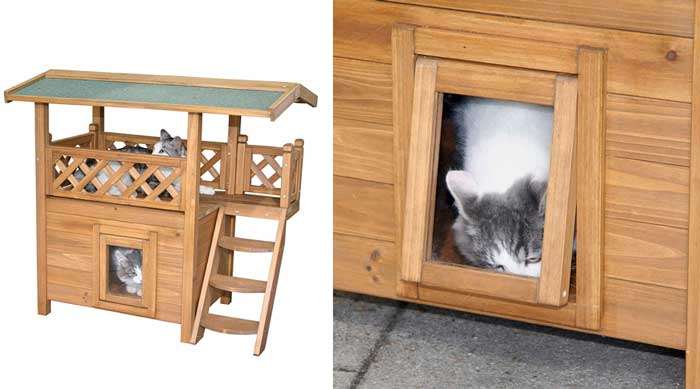 Casas De Madera Para Gatos ¿de Exterior Y Bonitas Feelcats